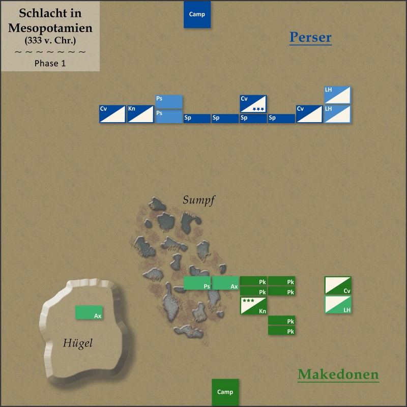 DBA-Kampagne Conquest of Persia - Schlacht in Mesopotamien 333 (1).jpg