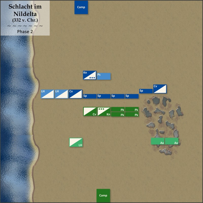 DBA-Kampagne Conquest of Persia - Schlacht im Nildelta 332 (2).jpg