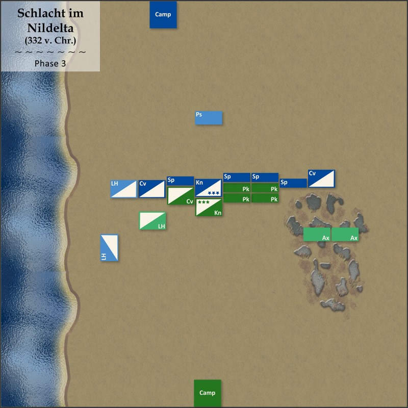 DBA-Kampagne Conquest of Persia - Schlacht im Nildelta 332 (3).jpg