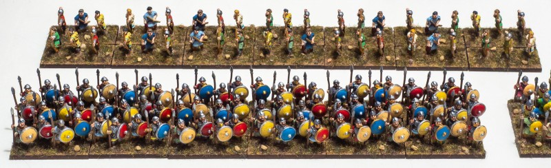 Carolingian_Frankish_03.jpg (398.41 KiB) 833 mal betrachtet Unten Select levies, Irr Bd (I). Oben Archers, Irr Bw (I).